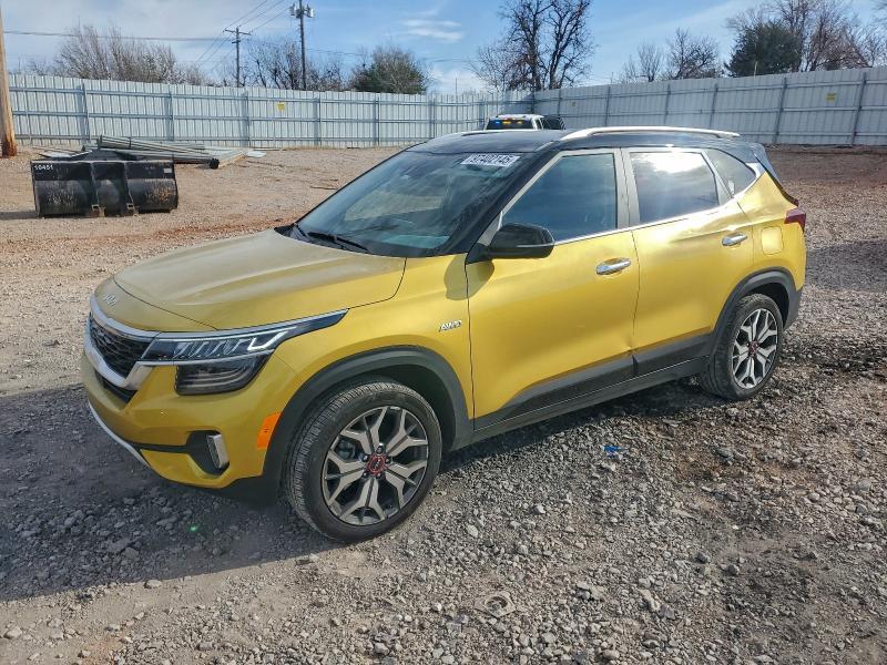 KIA SELTOS SX 2023 with VIN KNDETCA24P7422272 - Photo from auction