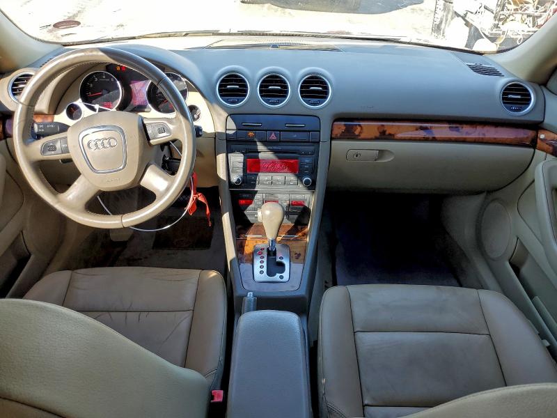 Photo 8 from auction – 2008 AUDI A4 with VIN WAUAF48H98K004873