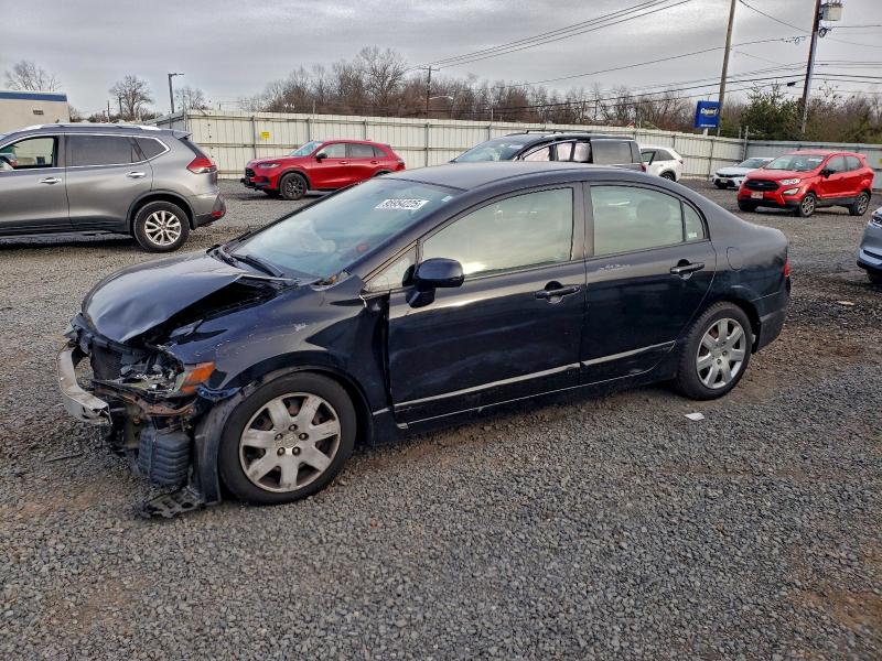 Photo 1 from auction – 2007 HONDA CIVIC LX with VIN 2HGFA16597H315239