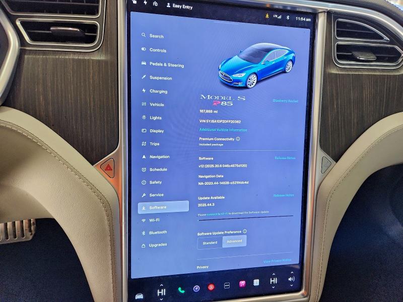 Photo 9 from auction – 2013 TESLA MODEL S with VIN 5YJSA1DP2DFP20362