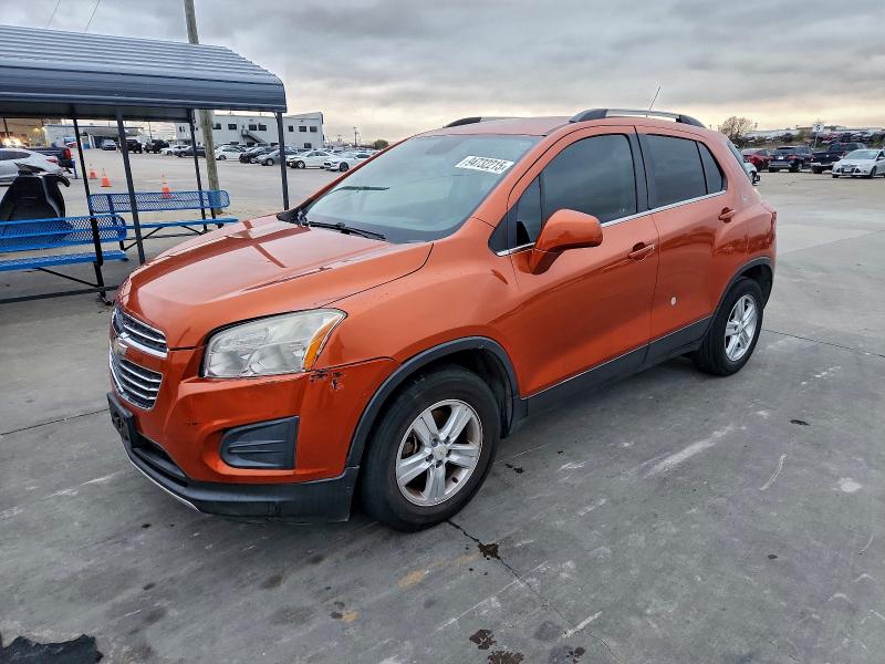 CHEVROLET TRAX 1LT 2016 with VIN KL7CJLSB7GB618020 - Photo from auction