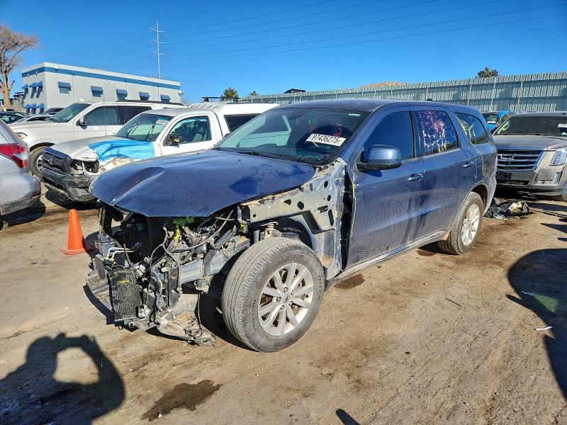 DODGE DURANGO SX 2021 with VIN 1C4RDHAG6MC540740 - Photo from auction