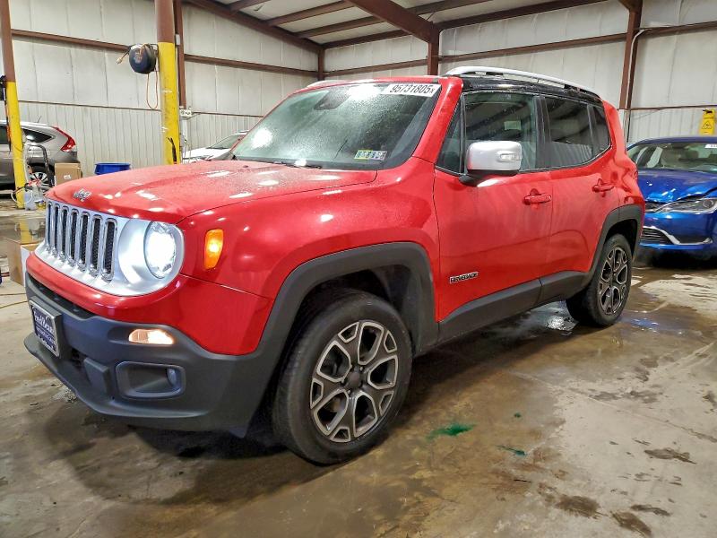 JEEP RENEGADE L 2017 with VIN ZACCJBDB3HPF97443 - Photo from auction