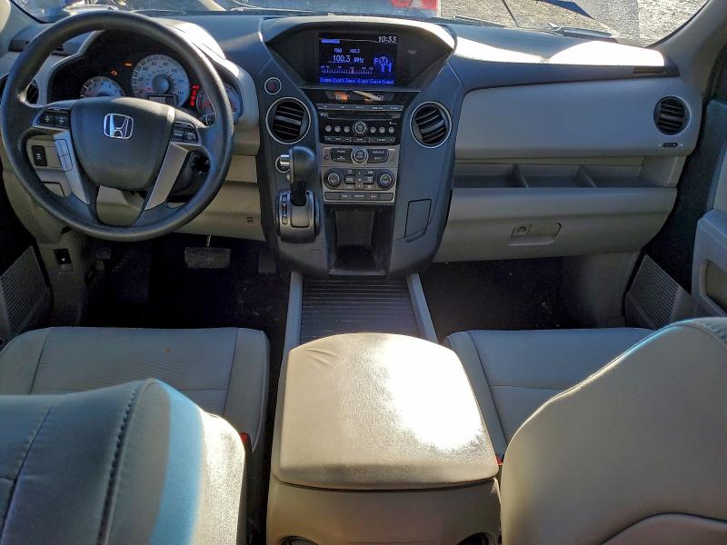 Photo 8 from auction – 2014 HONDA PILOT LX with VIN 5FNYF4H2XEB050301