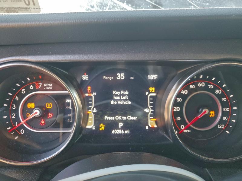 Photo 9 from auction – 2022 JEEP GLADIATOR with VIN 1C6JJTEG1NL112280