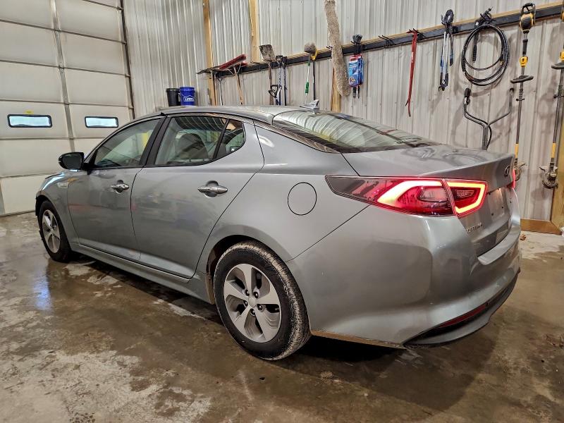 Photo 2 from auction – 2016 KIA OPTIMA HYB with VIN KNAGM4AD1G5094704