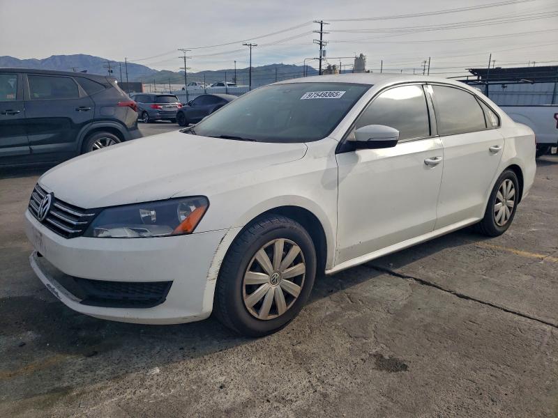 VOLKSWAGEN PASSAT S 2013 with VIN 1VWAP7A35DC051173 - Photo from auction