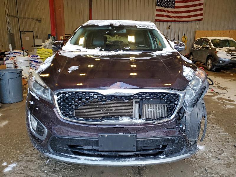 Photo 5 from auction – 2016 KIA SORENTO EX with VIN 5XYPHDA16GG039914