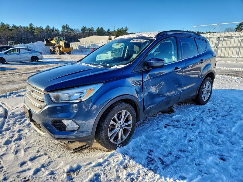 FORD ESCAPE SE 2018 with VIN 1FMCU9GD5JUA45925 - Photo from auction