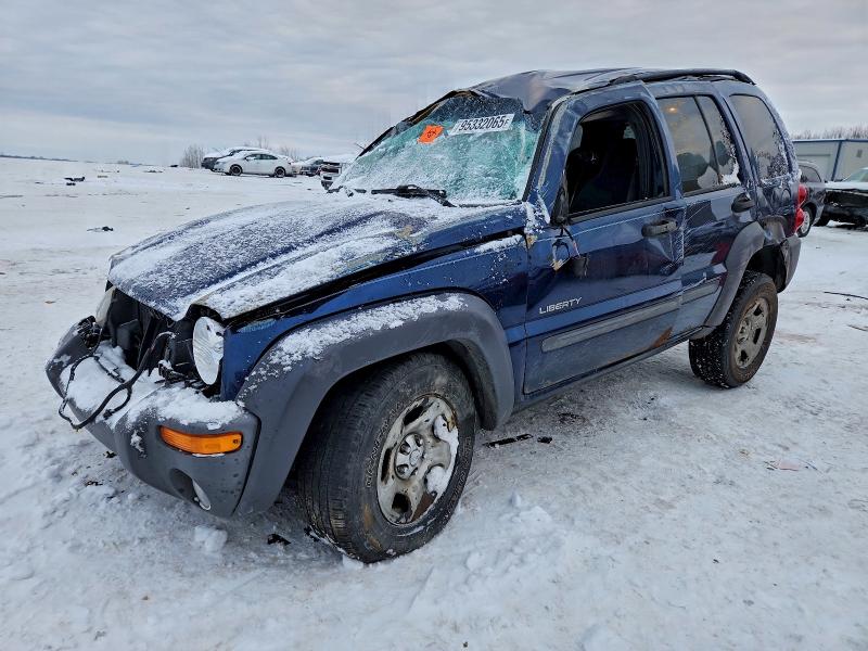Photo 1 from auction – 2004 JEEP LIBERTY SP with VIN 1J8GL48K74W270986