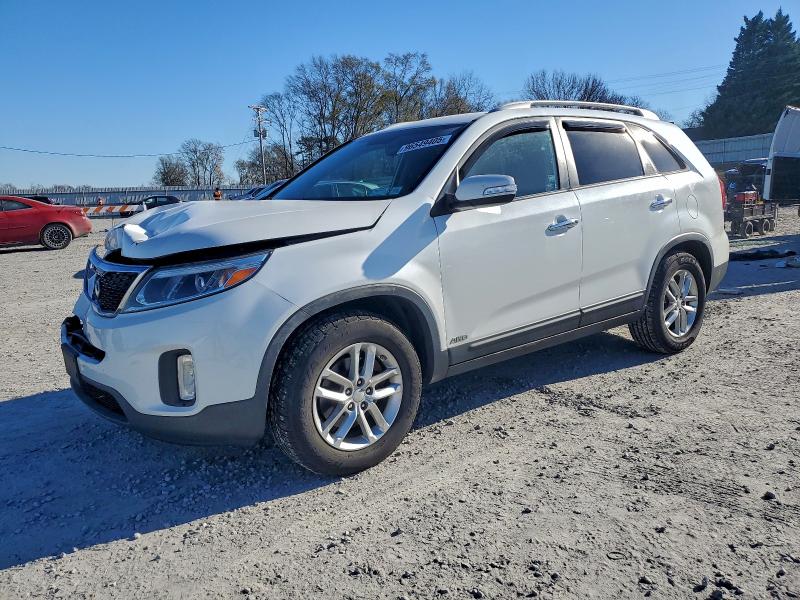 KIA SORENTO LX 2014 with VIN 5XYKTCA65EG548369 - Photo from auction