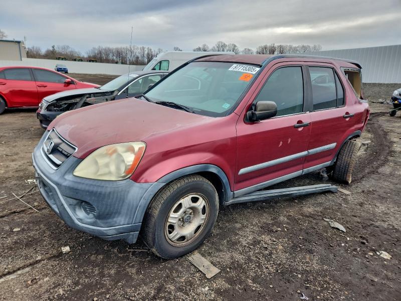 Photo 1 from auction – 2005 HONDA CR-V LX with VIN SHSRD68575U308699