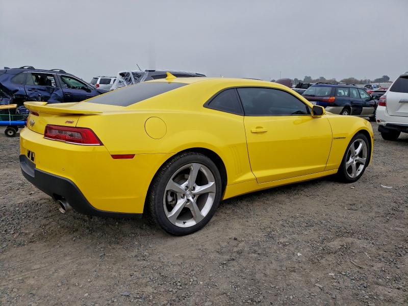 Photo 3 from auction – 2015 CHEVROLET CAMARO LT with VIN 2G1FF1E3XF9123572