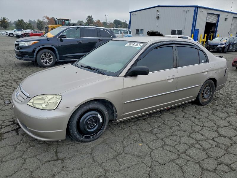 Photo 1 from auction – 2002 HONDA CIVIC LX with VIN 2HGES16582H507804