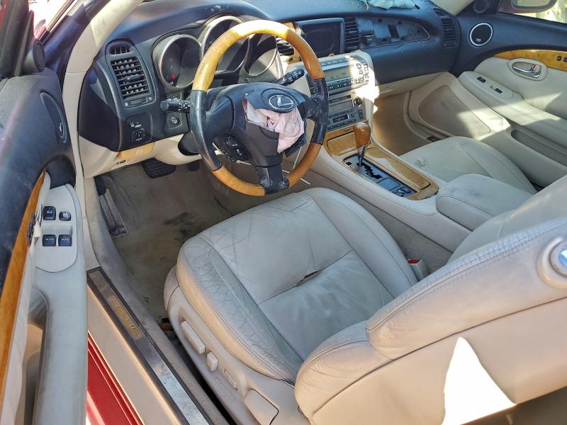 Photo 8 from auction – 2002 LEXUS SC 430 with VIN JTHFN48Y620020719