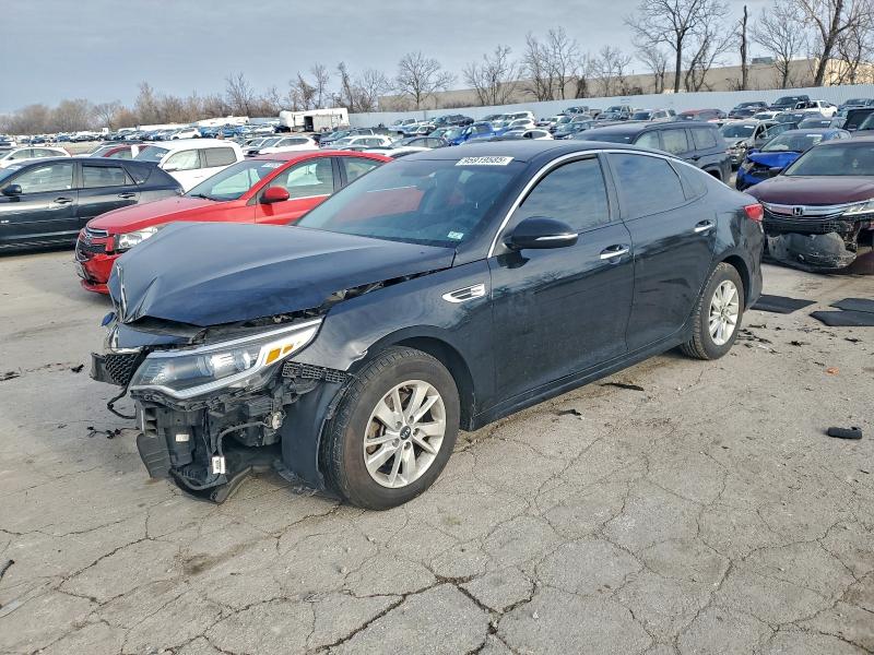 KIA OPTIMA LX 2016 with VIN 5XXGT4L31GG056492 - Photo from auction