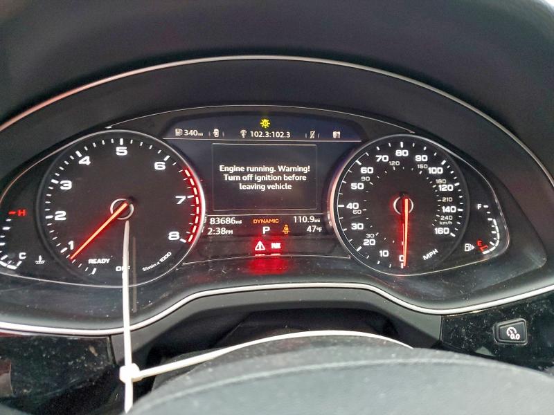 Photo 9 from auction – 2018 AUDI Q7 PREMIUM with VIN WA1LAAF72JD010165