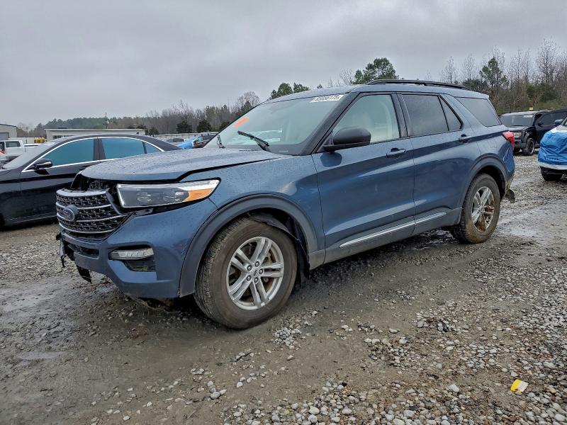 FORD EXPLORER X 2021 with VIN 1FMSK7DH9MGA78068 - Photo from auction