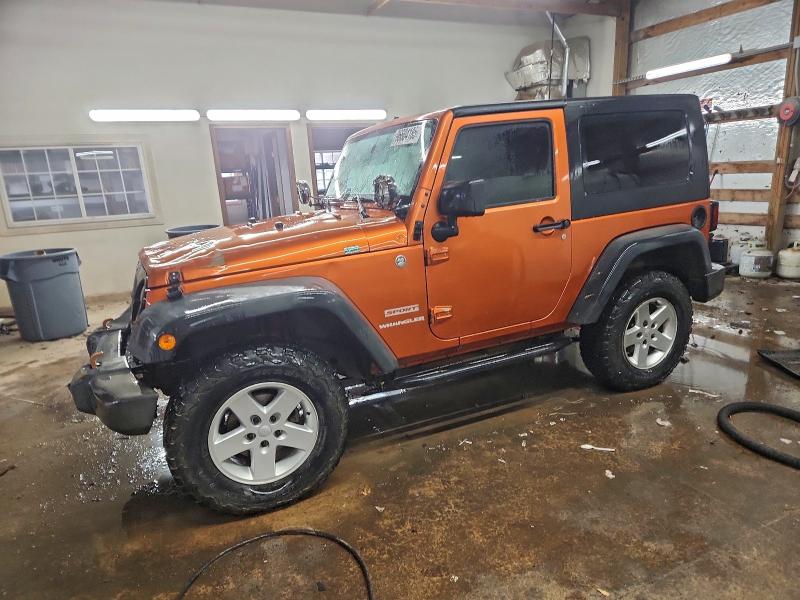 JEEP WRANGLER S 2010 with VIN 1J4AA2D1XAL192750 - Photo from auction