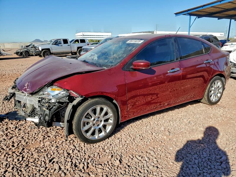 DODGE DART LIMIT 2015 with VIN 1C3CDFCB3FD316046 - Photo from auction