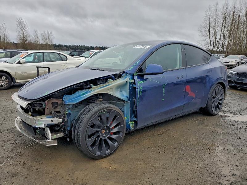 TESLA MODEL Y 2023 with VIN 7SAYGDEF0PF904383 - Photo from auction