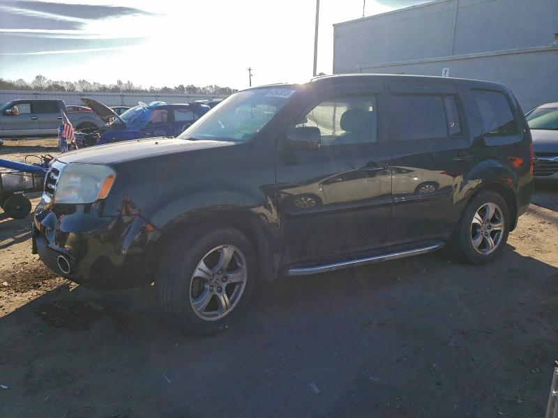HONDA PILOT 2014 with VIN 5FNYF4H43EB057690 - Photo from auction