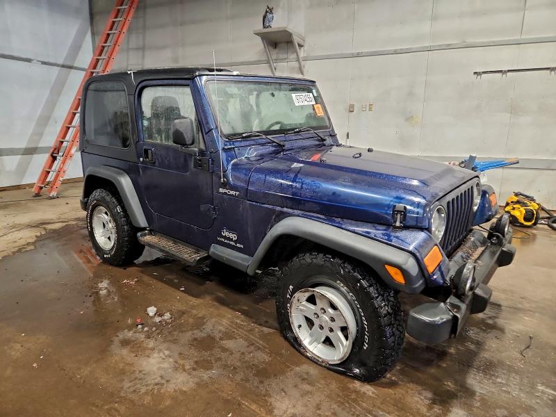 Photo 4 from auction – 2004 JEEP WRANGLER / with VIN 1J4FA49S54P779437
