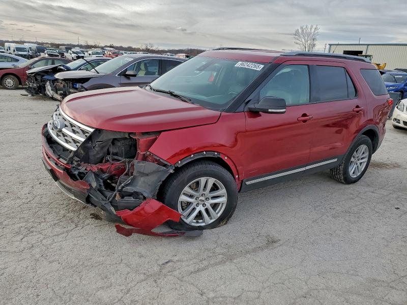 FORD EXPLORER X 2018 with VIN 1FM5K8D81JGB30792 - Photo from auction