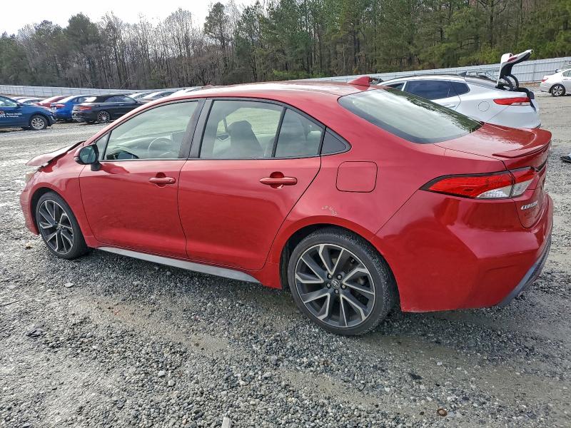 Photo 2 from auction – 2021 TOYOTA COROLLA SE with VIN JTDS4MCE7MJ070039