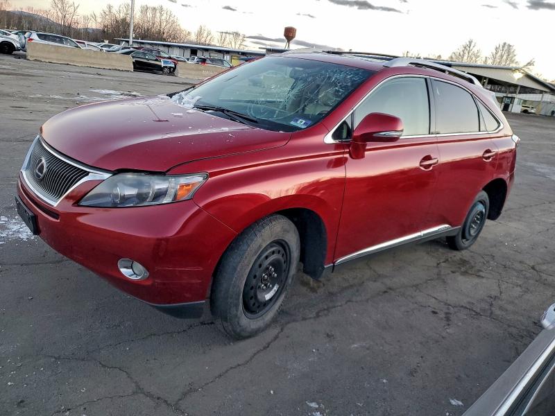 LEXUS RX 450H 2011 with VIN JTJBC1BA5B2416819 - Photo from auction