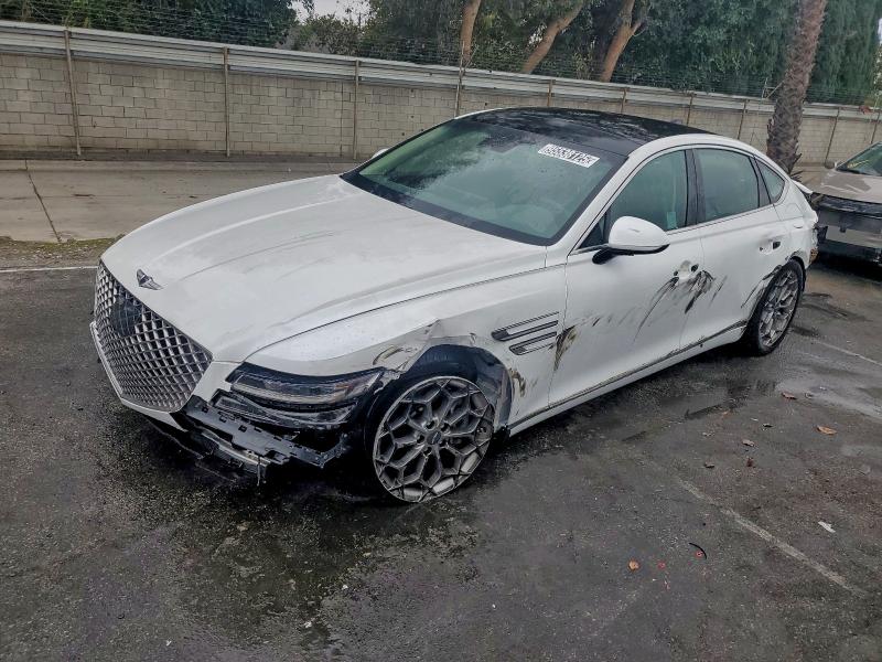 GENESIS G80 BASE 2024 with VIN KMTGB4SC4RU225875 - Photo from auction