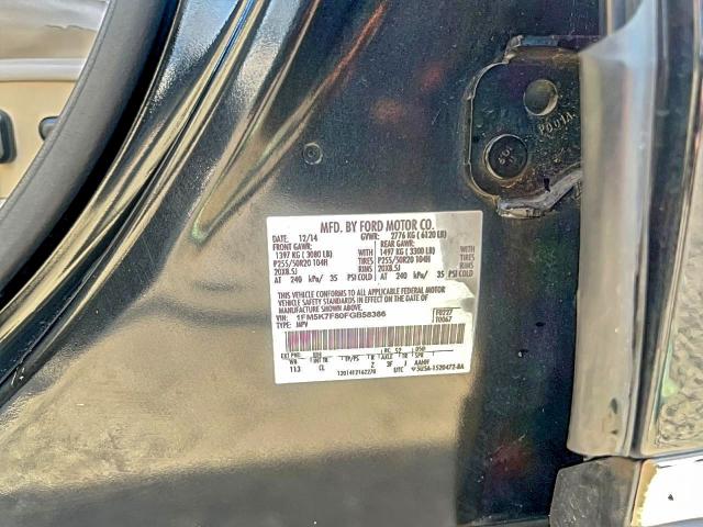 Photo 10 from auction – 2015 FORD EXPLORER with VIN 1FM5K7F80FGB58386