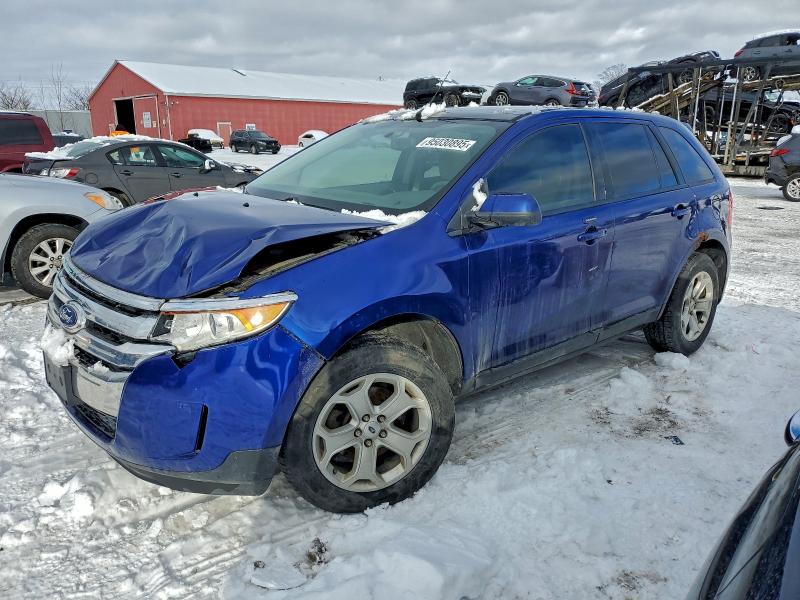 FORD EDGE SEL 2013 with VIN 2FMDK4JC5DBA11846 - Photo from auction