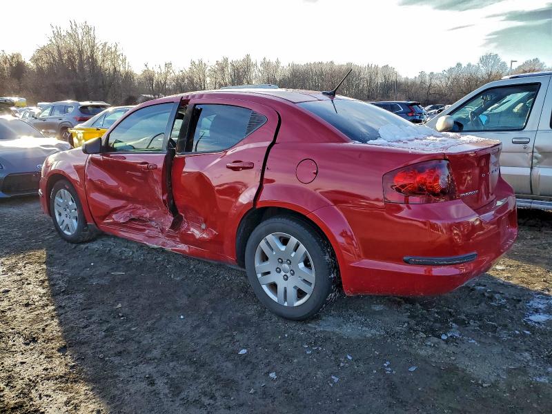 Photo 2 from auction – 2013 DODGE AVENGER SE with VIN 1C3CDZAB2DN599535