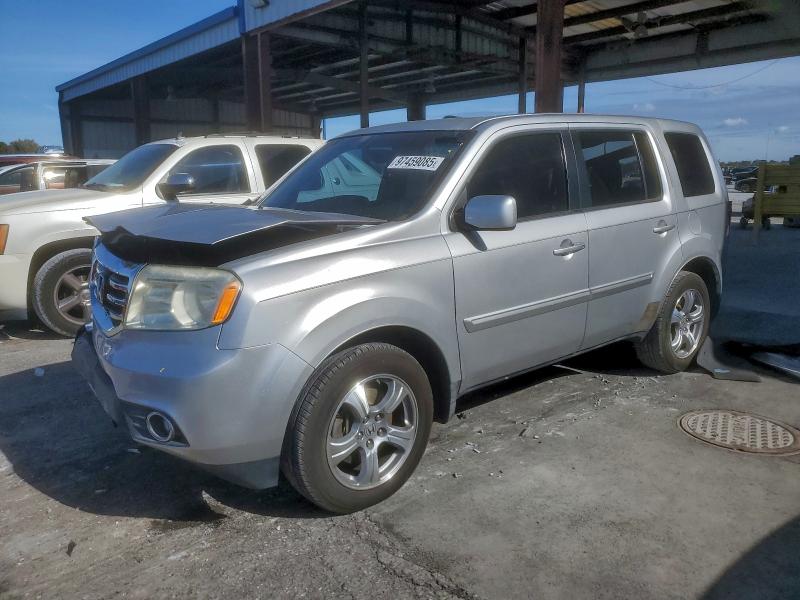 HONDA PILOT EXL 2012 with VIN 5FNYF3H54CB023564 - Photo from auction