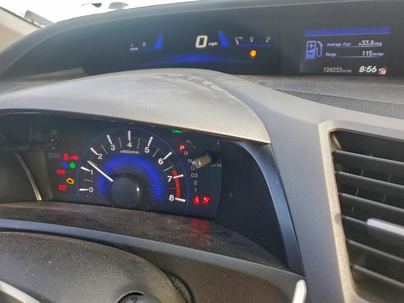 Photo 9 from auction – 2012 HONDA CIVIC LX with VIN 19XFB2F58CE078315