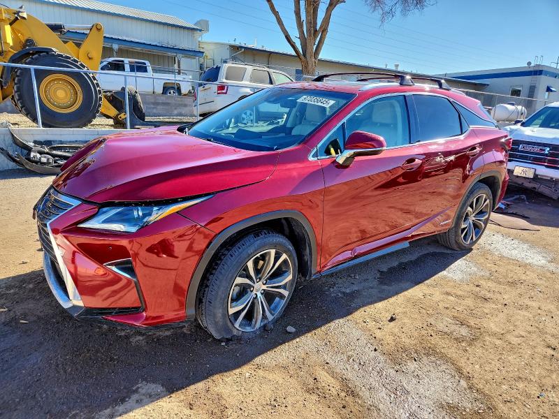 LEXUS RX 450H BA 2016 with VIN 2T2BGMCA0GC004447 - Photo from auction