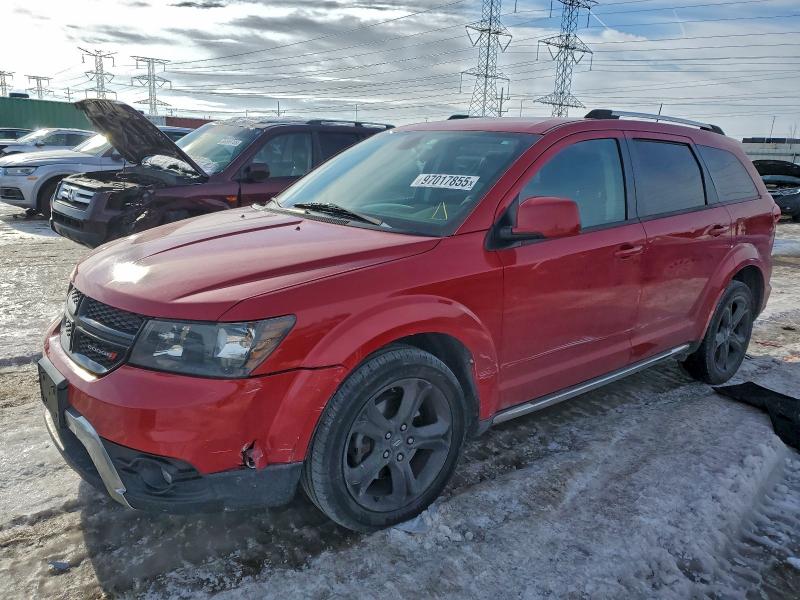 DODGE JOURNEY CR 2018 with VIN 3C4PDDGG1JT449768 - Photo from auction
