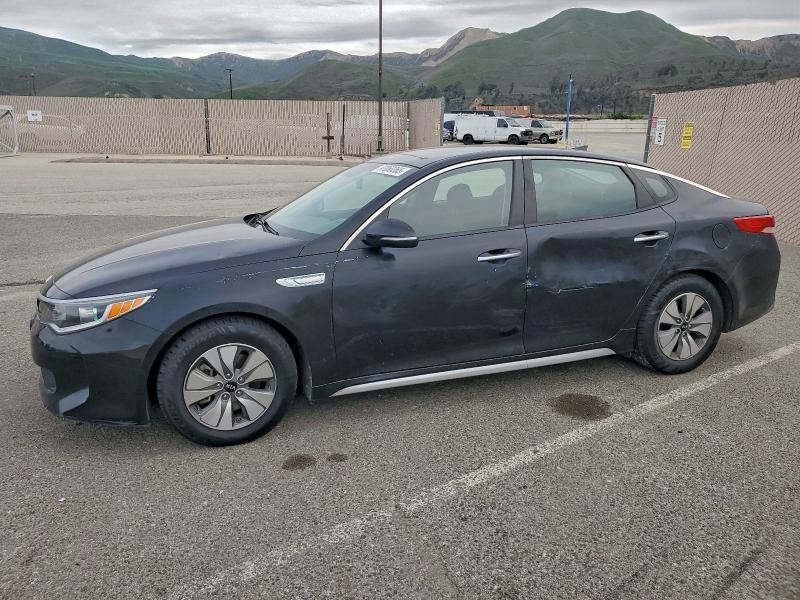 KIA OPTIMA HYB 2017 with VIN KNAGT4LE2H5014417 - Photo from auction