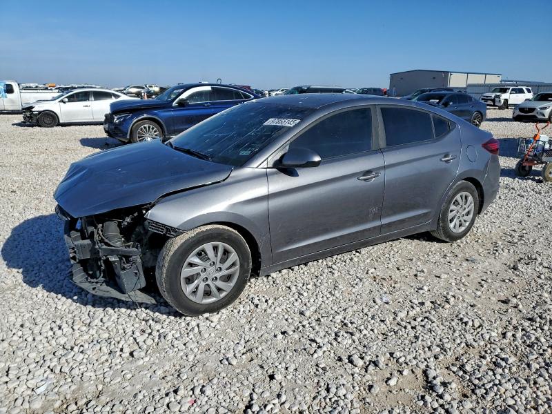 HYUNDAI ELANTRA SE 2019 with VIN 5NPD74LFXKH471650 - Photo from auction