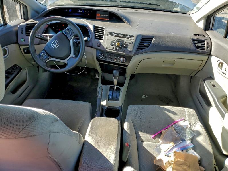 Photo 8 from auction – 2012 HONDA CIVIC LX with VIN 19XFB2F50CE311698