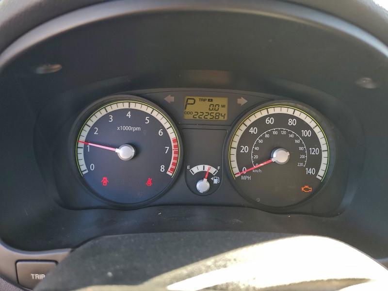 Photo 9 from auction – 2009 KIA RIO BASE with VIN KNADE223196501220