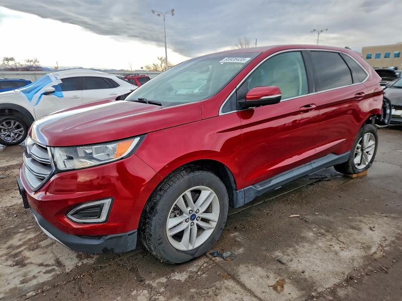 FORD EDGE SEL 2017 with VIN 2FMPK4J93HBB61767 - Photo from auction