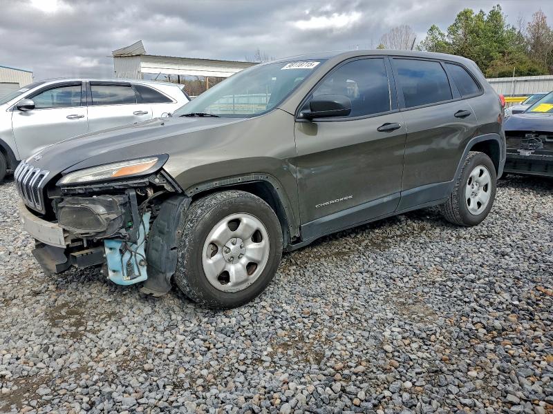 JEEP CHEROKEE S 2014 with VIN 1C4PJLAB1EW261445 - Photo from auction