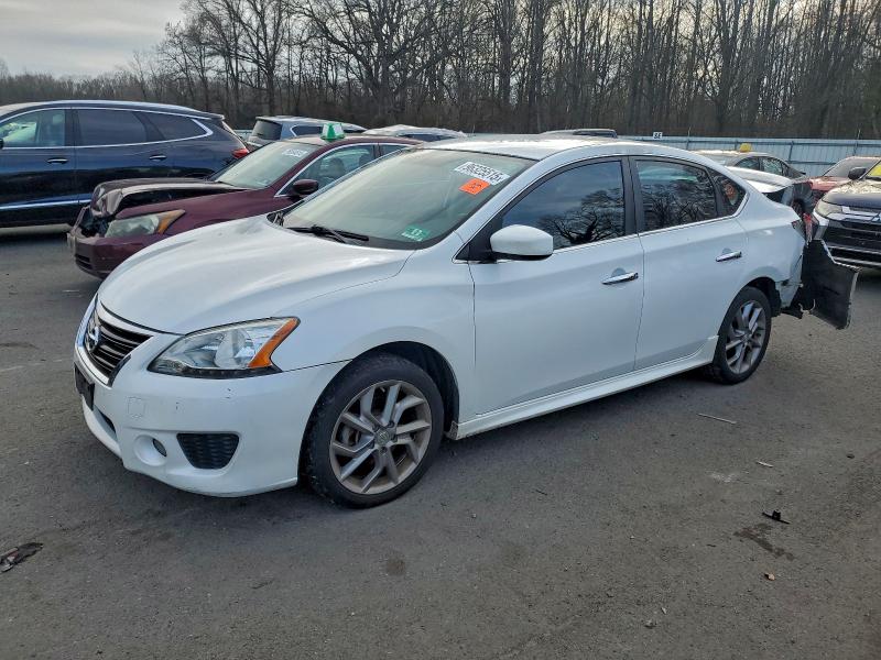 NISSAN SENTRA S 2014 with VIN 3N1AB7AP2EY322416 - Photo from auction