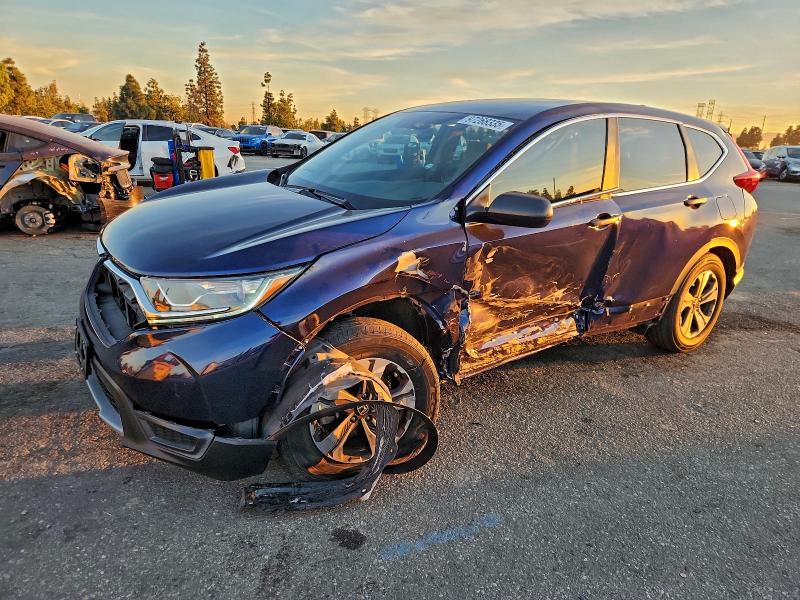 HONDA CR-V LX 2017 with VIN 7FARW5H31HE011804 - Photo from auction