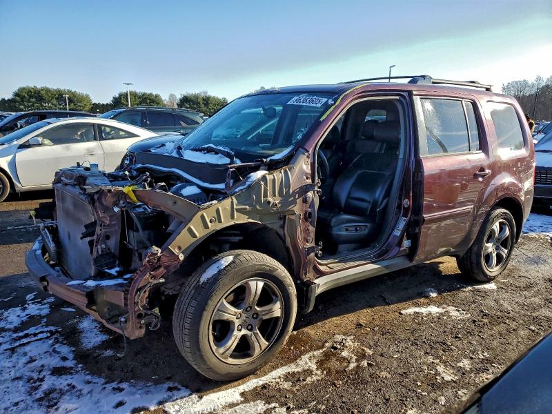 Photo 1 from auction – 2014 HONDA PILOT EXL with VIN 5FNYF4H51EB029900