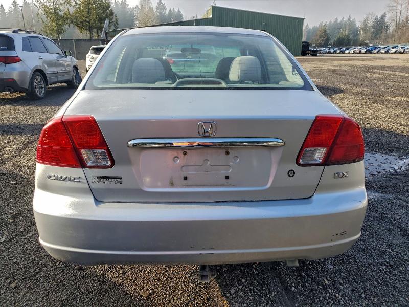 Photo 6 from auction – 2003 HONDA CIVIC DX with VIN 2HGES15183H503462