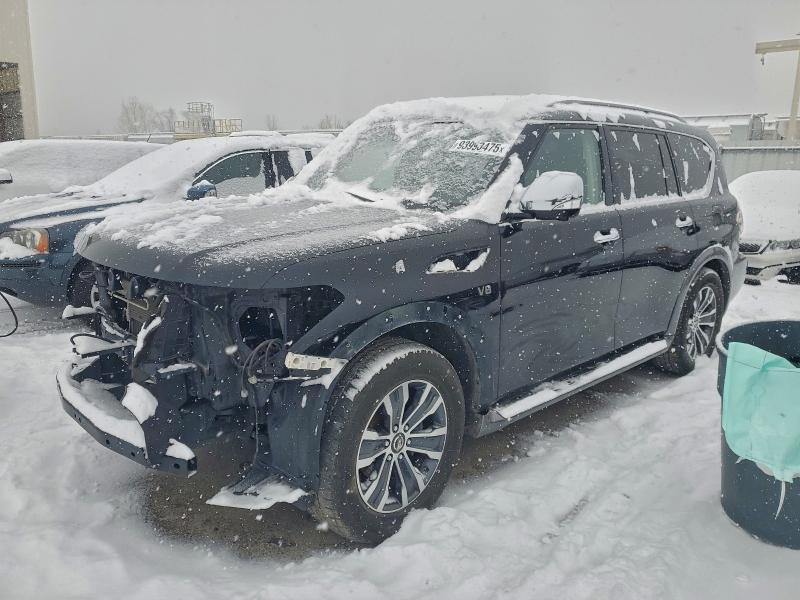 NISSAN ARMADA SV 2018 with VIN JN8AY2NC8JX502988 - Photo from auction