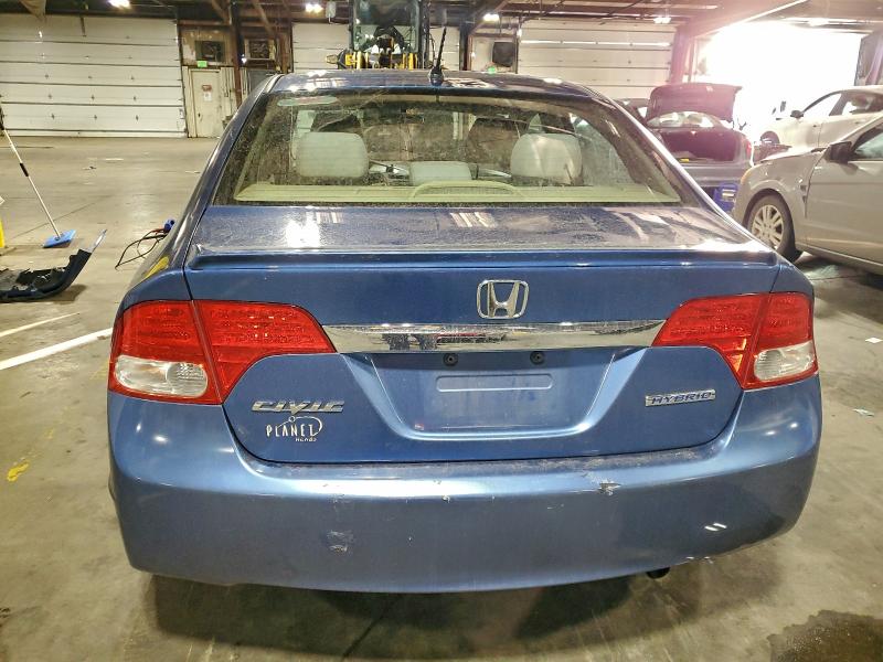 Photo 6 from auction – 2010 HONDA CIVIC HYBR with VIN JHMFA3F2XAS002215